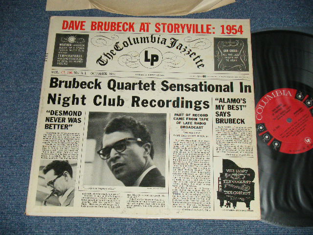 画像1: DAVE BRUBECK - AT STORYVILLE 1954(Ex++/Ex+++ EDSP)  / 1956 Version US AMERICA 2nd Press "6 EYES Label"  MONO Used LP 