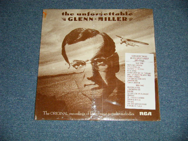 画像1: GLENN MILLER - THE UNFORGETTABLE (SEALED)   / 1977 US AMERICA  ORIGINAL "PROMO" "BRAND NEW SEALED"  LP 