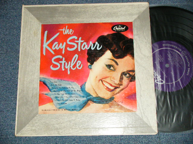 画像1: KAY STARR - THE KAY STARR STYLE  (Ex+/Ex++ EDSP)  / 1953 US AMERICA ORIGINAL "PURPLE Label" MONO  Used  10" LP　