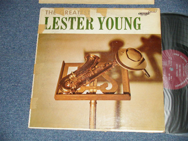 画像1: LESTER YOUNG  - THE GREATEST (Ex+++/Ex++) /1958 Version US AMERICA REISSUE "MAROON Label" MONO Used LP 