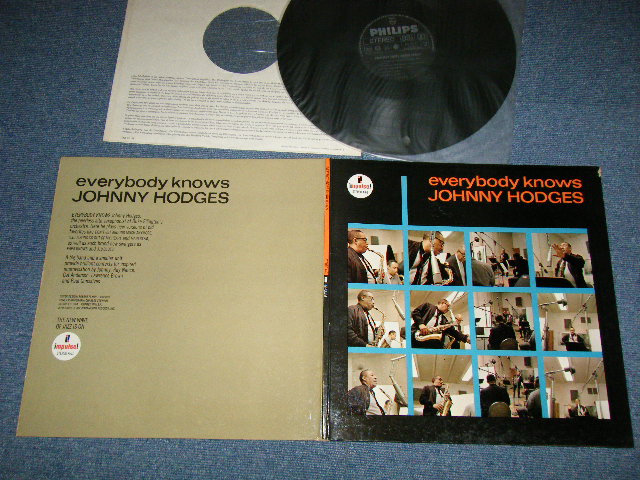 画像1: JOHNNY HODGES - EVERYBODY KNOWS (Ex+++/Ex+ Looks:Ex+++)  / 1972 US AMERICA  Jacket + NETHERLANDS Wax ORIGINAL Used LP 