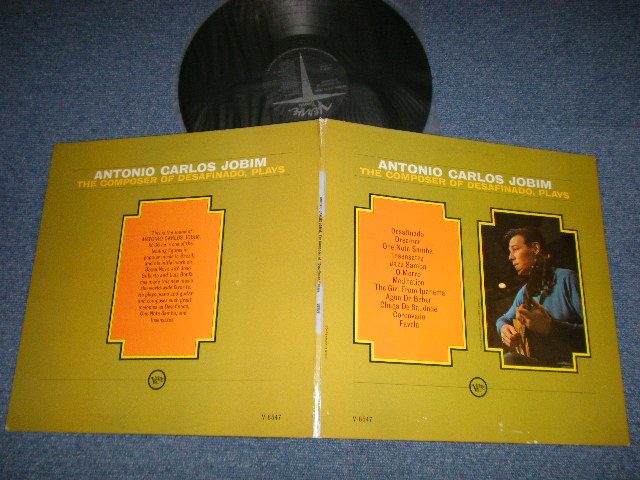 画像1: ANTONIO CARLOS JOBIM -  THE COMPOSER OF DESAFINADO,PLAYS (Ex++/Ex+ ) / 1963 US AMERICA ORIGINAL MONO Used LP 