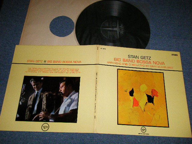 画像1: STAN GETZ - BIG BAND  BOSSA NOVA (Ex+++/Ex+++  EDSP)   / 1962 US AMERICA ORIGINAL  STEREO Used  LP