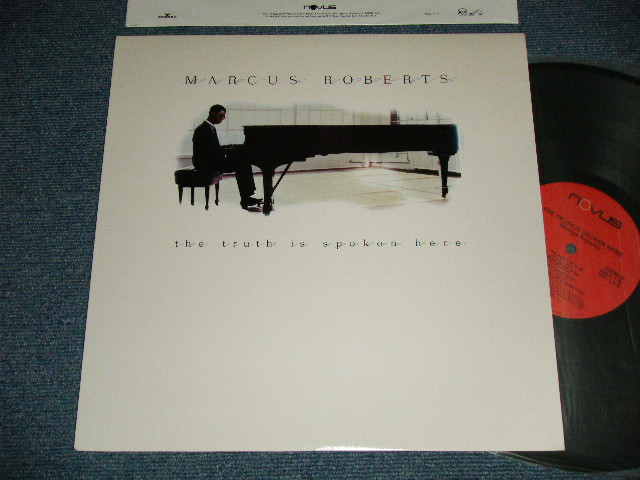 画像1: MARCUS ROBERTS - THE TRUTH IS SPOKEN HERE  (MINT-/MINT-)  / 1989 US AMERICA ORIGINAL Used LP 