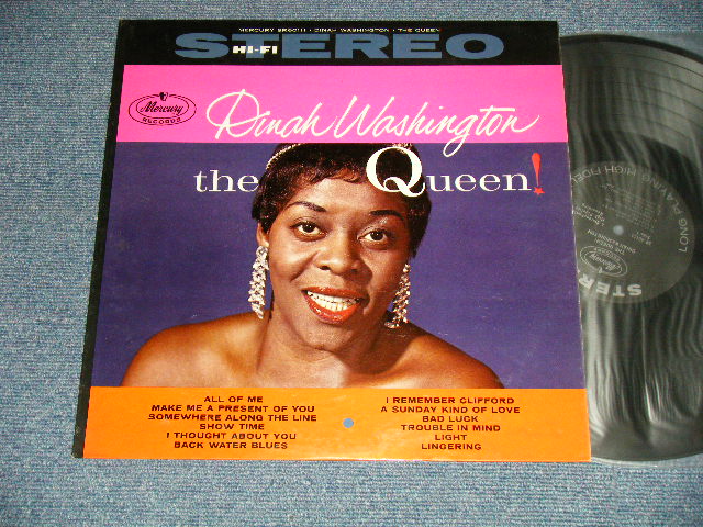 画像1: DINAH WASHINGTON - THE QUEEN ( Ex+++, Ex++/MINT-  STPOBC) / 1959  US AMERICA  ORIGINAL 1st Press  "BLACK with SILVER Print  Label"  STEREO Used LP