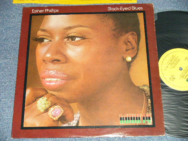 画像1: ESTHER PHILLIPS - BLACK EYED BLUES (Ex++, Ex+/Ex+++ EDSP)  / 1973. US AMERICA ORIGINAL Used  LP