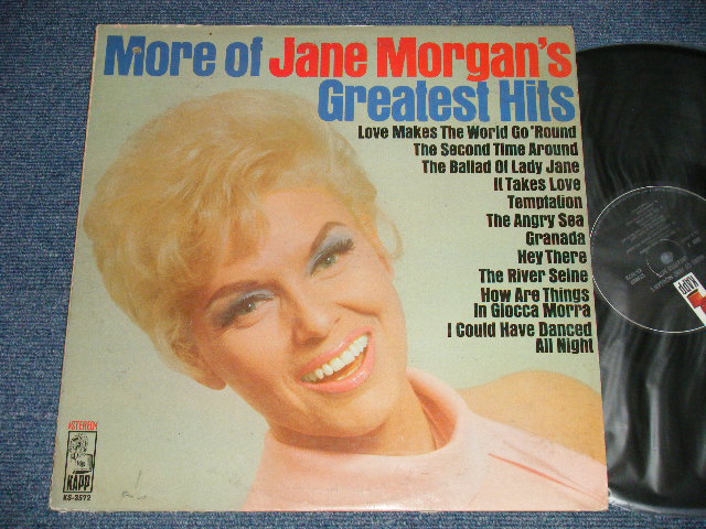 画像1: JANE MORGAN - MORE OF JANE MORGAN GREATEST HITS  (Ex+/Ex+++ BB)  / 1960's US AMERICA STEREO Used LP 