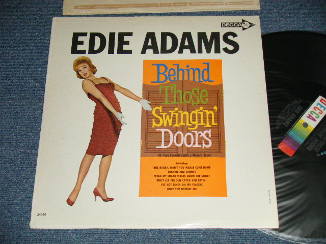 画像1: EDIE ADAMS - BEHIND THOSE SWINGIN' DOORS ( Ex++/Ex+++ EDSP)   / 1964 US AMERICA ORIGINAL MONO Used LP