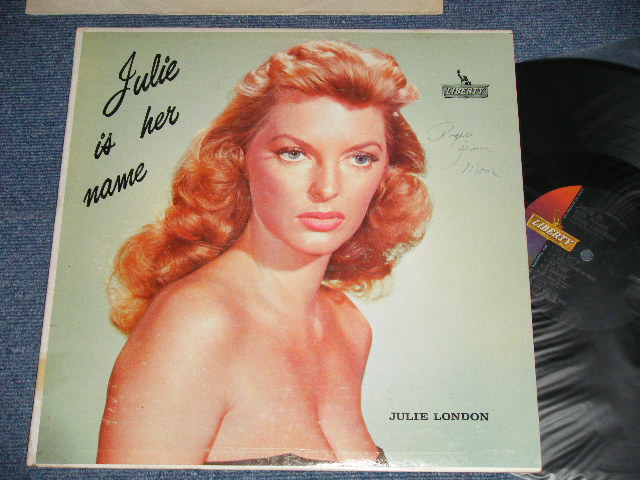 画像1: JULIE LONDON - JULIE IS HER NAME ( DEBUT ALBUM )  (Ex+/Ex+++) / 1960 US AMERICA MONO "3rd Press Later LIBERTY Mark Front Cover""Glossy Jcacket " "4th Press BACK Cover" "2nd PRESS Color LIBERTY LABEL" Used LP  