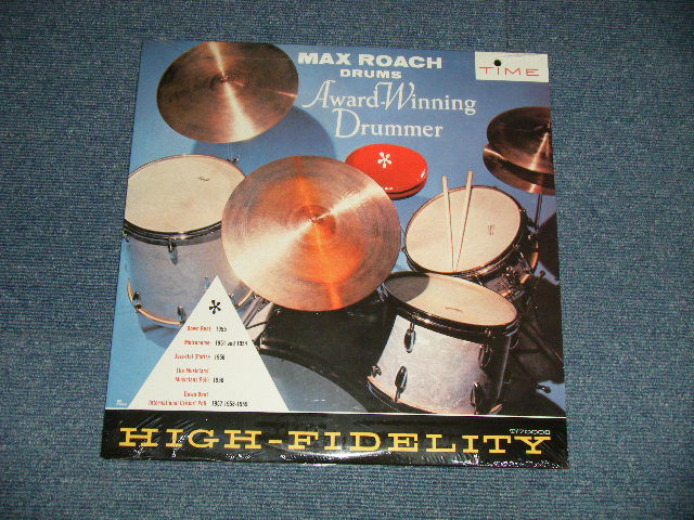 画像1: MAX ROACH - AWARD WINNING DRUMMER ( SEALED) /  US AMERICA REISSUE "BRAND NEW SEALED"  LP