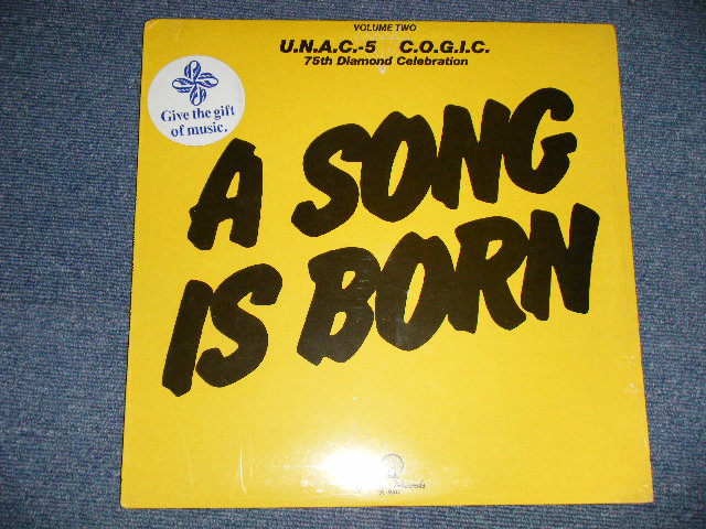 画像1: U.N.A.C.-5   C.O.G.I.C. -A SONG IS BORN  (SEALED) /  1988 US AMERICA  ORIGINAL "BRAND NEW SEALED" LP