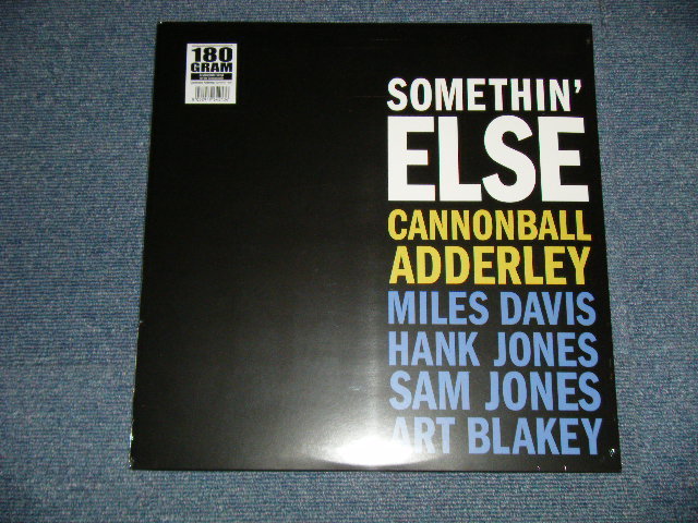 画像1: CANNONBALL ADDERLEY - SOMETHIN' ELSE  (SEALED ) /US  AMERICA Reissue "180 gram & Others Heavy Weight" "BRAND NEW SEALED" LP