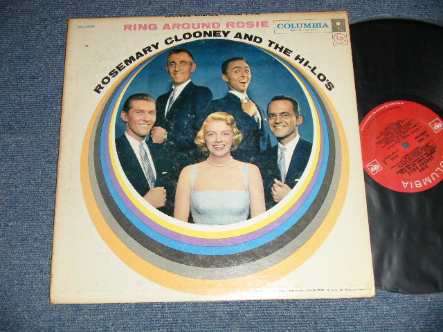 画像1: ROSEMARY CLOONEY & The HI-LO'S - RING AROUND ROSIE ( Ex+/Ex+++ )   / 1962 Version US AMERICA 2nd Press "GURANTEED HIGH FIDELITY Label"  MONO Used  LP 
