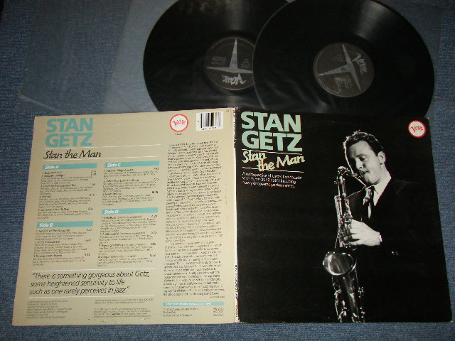 画像1: STAN GETZ - STAN THE MAN  (Ex++/MINT-)  / 1984 US AMERICA ORIGINAL Used 2-LP