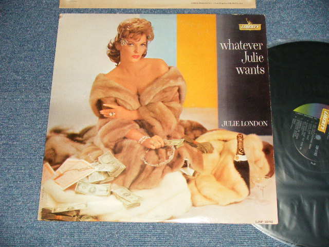 画像1: JULIE LONDON - WHATEVER JULIE LONDON ( Ex++/Ex+++)  / 1961 US AMERICA ORIGINAL "1st Press Label" MONO Used LP 