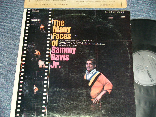 画像1: SAMMY DAVIS, JR. - THE MANY FACES OF SAMMY DAVIS, JR.  (Ex+/MINT-)  / 1965 US AMERICA ORIGINAL STEREO Used  LP  