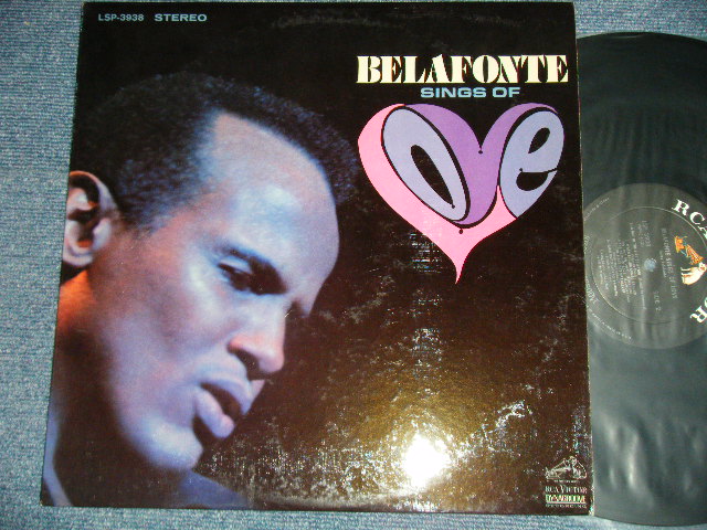 画像1: HARRY BELAFONTE - BELAFONTE SINGS OF LOVE  ( Ex+++/Ex+++ A-6, B-1:Ex ) / 1968 US AMERICA ORIGINAL STEREO Used  LP 