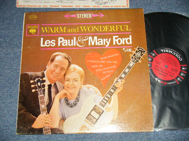 画像1: LES PAUL & MARY FORD  - WARM AND WONDERFUL (Ex+/MINT- STMPOBC, STEAROFC)  / 1962 US AMERICA ORIGINAL "6 EYES Label" STEREO Used LP 