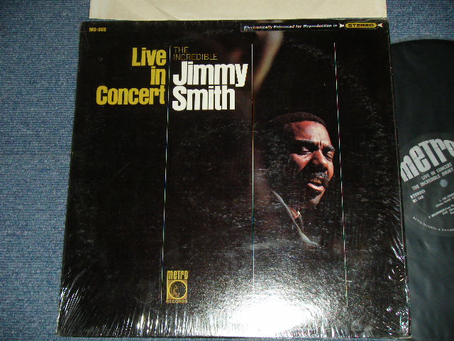画像1: JIMMY SMITH -  LIVE IN CONCERT  ( MINT-/MINT-~Ex+++ ) / 1965 US AMERICA   ORIGINAL STEREO Used LP  