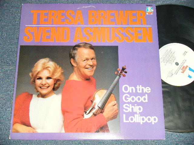画像1: TERESA BREWER & SVEND ASMUSSEN - ON THE GOOD SHIP LOLLIPOP (Ex+++/MINT-) / 1987 US AMERICA  ORIGINAL "PROMO"  Used LP