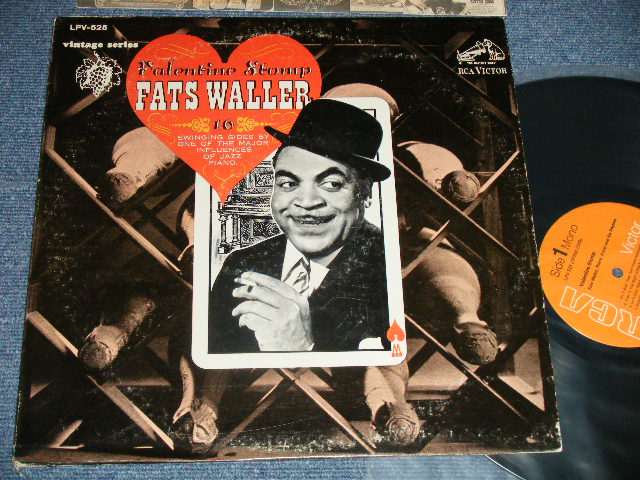 画像1: FATS WALLER - VALENTINE STOMP (Ex+/Ex+++) / 1966 US AMERICA REISSUE "ORANGE Label" Used LP  