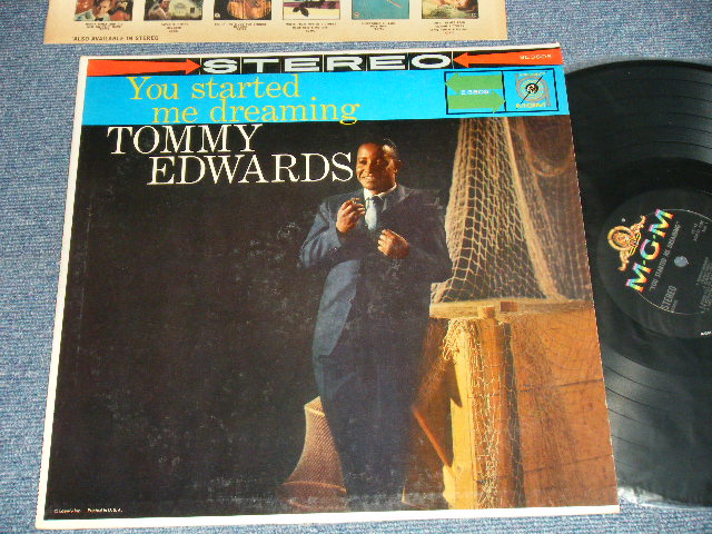 画像1: TOMMY EDWARDS - YOU STARTED ME DREAMING (Ex++/MINT- EDSP)  / 1959  US AMERICA ORIGINAL 1st Press "BLACK Label" STEREO Used LP  