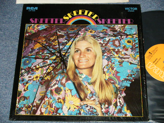 画像1: SKEETER DAVIS - SKEETER (MINT/MINT) / 1971 US AMERICA ORIGINAL "ORANGE Label" STEREO  Used LP