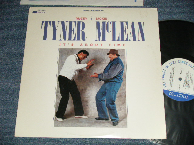 画像1: McCOY TYNER & JACKIE McLEAN - IT'S ABOUT TIME (Ex++, Ex+/Ex+++ Looks:MINT-)  / 1985 US AMERICA ORIGINAL Used LP 
