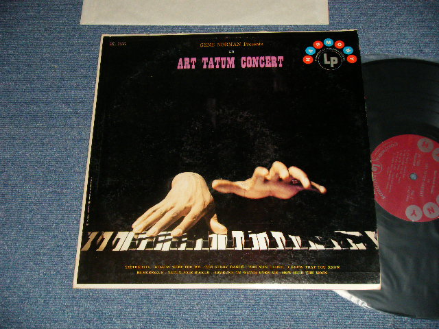 画像1: ART TATUM  - GENE NORMAN PRESENTS AN ART TATUM CONCERT ( Ex/Ex+++ EDSP ）　/ 1957 US AMERICA  ORIGINAL MONO Used LP