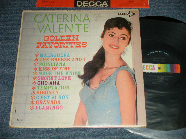 画像1: CATERINA VALENTE - GOLDEN FAVORITES  (Ex+++/MINT-) / 1964 US AMERICA ORIGINAL MONO Used LP