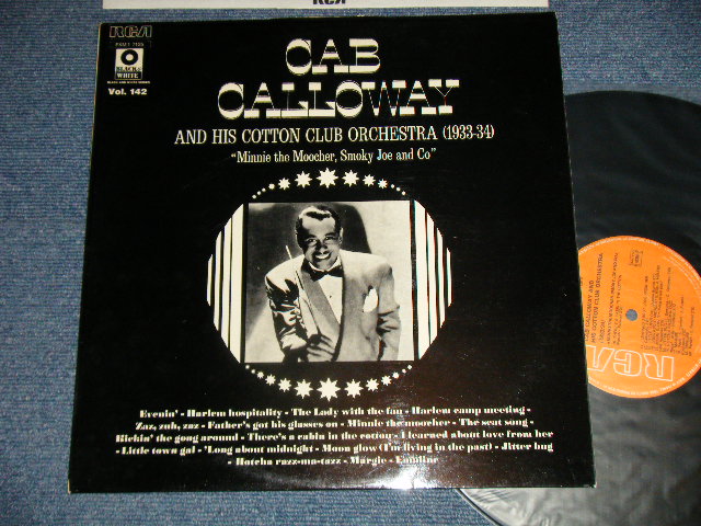 画像1: CAB CALLOWAY - MINNIE THE MOOCHER, SMOKY JOE AND CO : 1933-34 Black & White Series Vol.142 (Ex++/Ex+++ EDSP)  / FRANCE  ORIGINAL Used LP