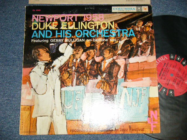 画像1: DUKE ELLINGTON - NEW PORT 1958 (Ex+, Ex-/MINT- WOBC)   / 1958 US AMERICA ORIGINAL "6 EYES Label"  MONO Used  LP 