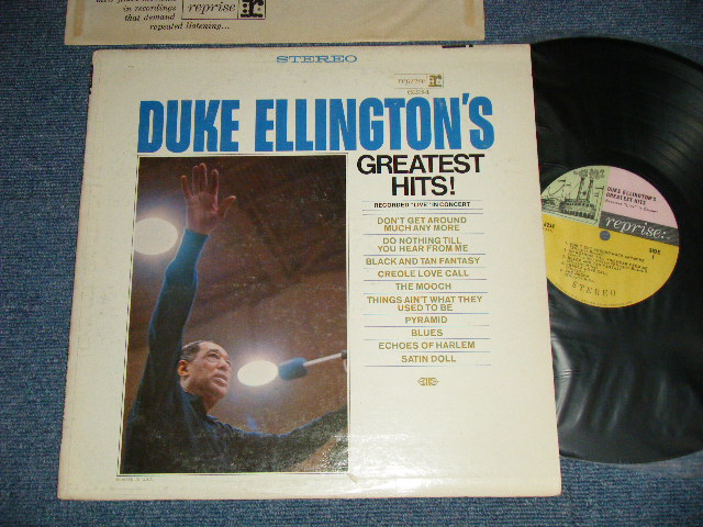 画像1: DUKE ELLINGTON - GREATEST HITS (Ex+, Ex-/MINT- WOBC)   / 1967 US AMERICA ORIGINAL "3 COLOR Label"  STEREO Used  LP 