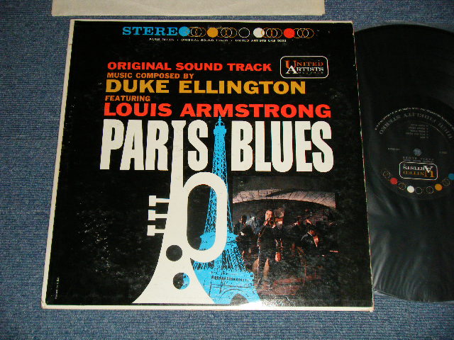 画像1: ost DUKE ELLINGTON - PARIS BLUES (Ex/Ex+++ EDSP)   / 1961 US AMERICA ORIGINAL "BLACK Label"  STEREO Used  LP 