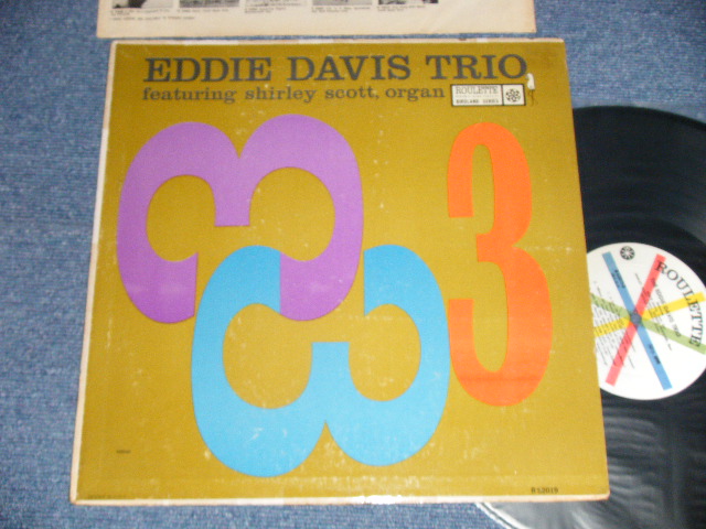 画像1: EDDIE DAVIS TRIO - Feat. SHIRLEY SCOTT ORGAN  ( Ex/Ex+++ Tape Seam ) / 1959 US America Original MONO Used  LP