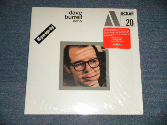 画像1: DAVE BURRELL - ECHO (NEW) / 2001 ITALY ITALIA REISSUE "180 gram & Others Heavy Weight" "BRAND NEW" LP 