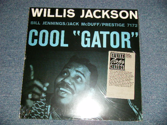 画像1: WILLIS JACKSON - COOL "GATOR" ( SEALED) /  US AMERICA REISSUE "BRAND NEW SEALED"  LP