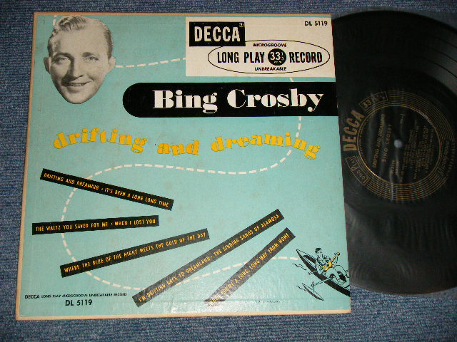 画像1: BING CROSBY - DRIFTING AND DREAMING ( Ex++/Ex+++) / 1949 US AMERICA ORIGINAL Used 10" LP