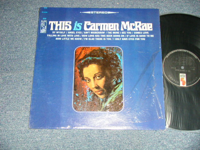 画像1: CARMEN McRAE - THIS IS CARMEN McRAE  (MINT-/MINT)  /  1967 US AMERICA ORIGINAL STEREO Used LP 