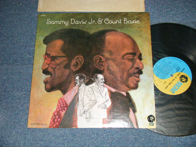 画像1: SAMMY DAVIS, JR. & COUNT BASIE - SAMMY DAVIS, JR. & COUNT BASIE  (Ex+++/Ex+++ B-1:Ex) / 1973 US AMERICA ORIGINAL Used  LP  