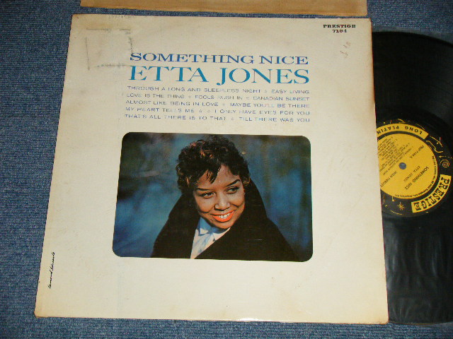 画像1: ETTA JONES -  SOMETHING NICE(Ex-, POOR/Ex++)  / 1964 US AMERICA ORIGINAL 1st Press Label "YELLOW Label"  MONO Used LP