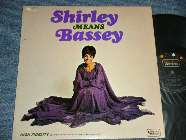 画像1: SHIRLEY BASSEY -  SHIRLEY MEANS BASSEY  ( Ex++/MINT-)  / 1966 US AMERICA ORIGINAL MONO Used LP 