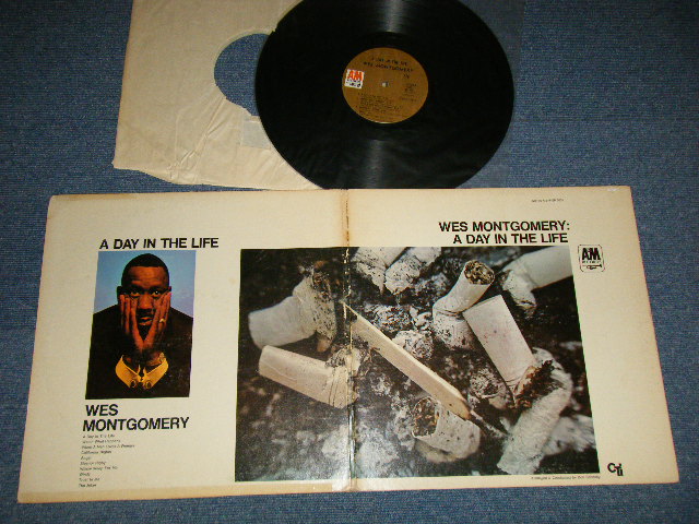 画像1: WES MONTGOMERY- A DAY IN THE LIFE ( Ex+/Ex+++ Looks:MINT- )  / 1967 US AMERICA ORIGINAL 1st Press "BROWN Label" STEREO  Used LP  