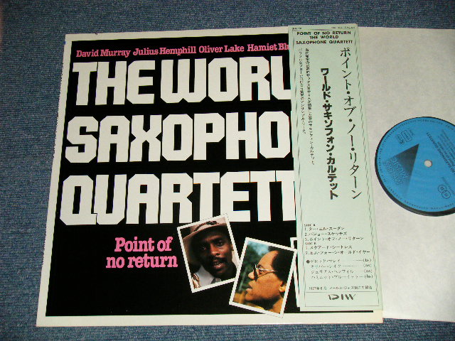 画像1: THE WORLD SAXOPHONE QUARTETT - POINT OF NO RETURN (MINT-/MINT-)  / 1982 Japan Release + 1977 GERMAN ORIGINAL  Used LP 