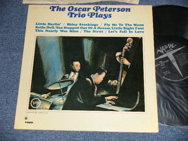 画像1: The OSCAR PETERSON TRIO - The OSCAR PETERSON TRIO PLAYS (Ex+++/Ex+++ Looks:Ex++ BB) / 1964 US AMERICA ORIGINAL MONO Used LP 