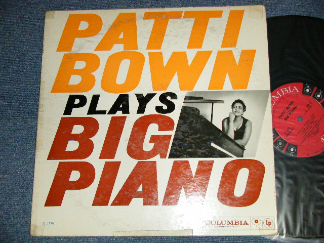 画像1: PATTI BOWN - PLAYS BIG PIANO (VG+++/Ex+ Looks:Ex++ EDSP, Tapeseam, STOBC) / 1959 US AMERICA ORIGINAL "6 EYE's Label" MONO Used LP 