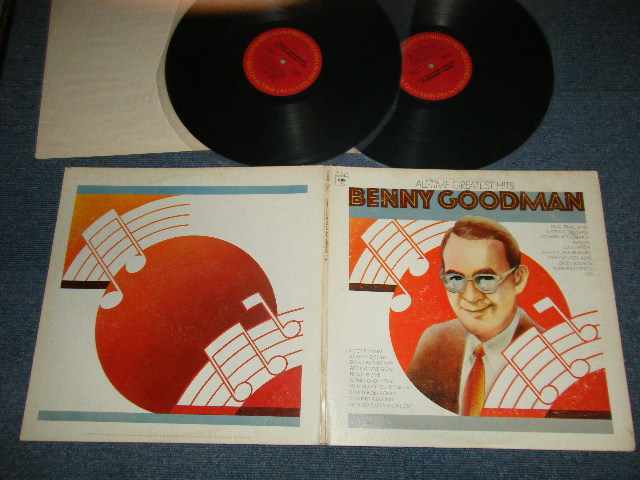 画像1: BENNY GOODMAN  - ALL-TIME GREATEST HITS  (Ex+/Ex+++ D:Ex-) / 1972 US AMERICA Original  Used 2-LP's 