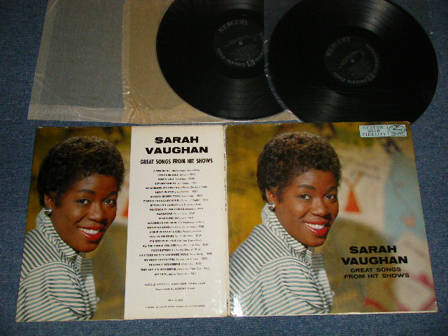 画像1: SARAH VAUGHAN - GREAT SONGS FROM HIT SHOWS  ( Ex/Ex+++ EDSP)  /  1957 US AMERICA ORIGINAL MONO Used 2-LP