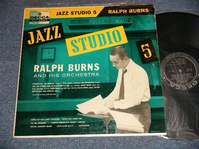 画像1: RALPH BURNS - JAZZ STUDIO #5 (Ex, VG/MINT- Larg Wear )  / 1956 US AMERICA ORIGINAL MONO Used LP 