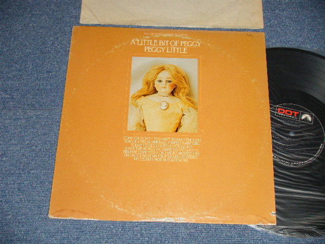 画像1: PEGGY LITTLE (Country Pop Singer) - A LITTLE BIT OF PEGGY (VG+++/Ex+++ EDSP, Cutout)  /  1969 US AMERICA ORIGINAL Used LP 